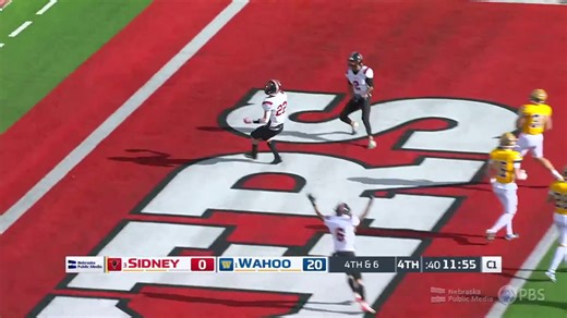 12K views · 132 reactions | Rhys Dorcey puts the Red Raiders on the board! ⚡️ Sidney trails 14 early in the 4th quarter!  #NSAA #nebpreps | Nebraska Public Media Sports | Facebook