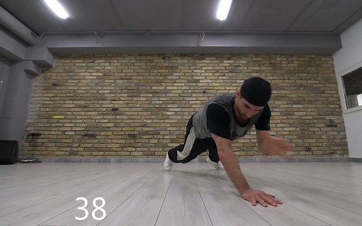 【Hiphop教学】Maximus教你40 种适用于 Hiphop和breaking的 hands ground move steps