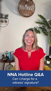 Wondering if you can charge for a witness’s signature while performing a notarization? Watch to find out! #NotaryTips | National Notary Association