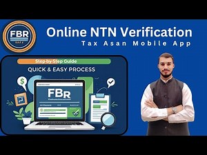 Online NTN Verification | Tax Asan Mobile App | Tax Profile Inquiry 2025