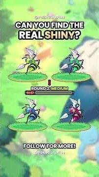 19 | Spot the Difference! Find the Genuine Shiny Pokémon!