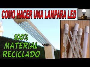 Homemade LED lamp at zero cost PART 3