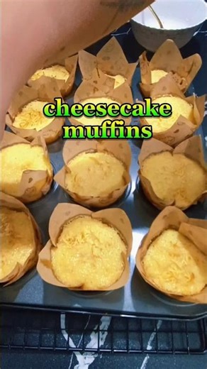 Cheesecake Muffins | Soft, Creamy & Easy Homemade Muffins Overload sa cheese#shortsfeed #muffins