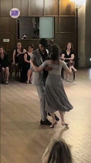 Dagny Miller & James Valentino tango to “Bélgica” by Rodolfo Biagi at Motown Tango Marathon (1/9)