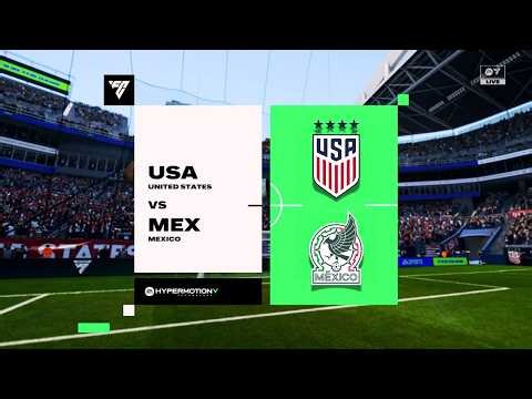 USWNT vs. Mexico | Women's International Friendly | FC 26 Gameplay [4K 60FPS]