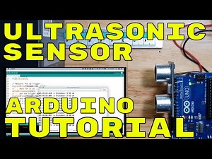 HOW TO USE ULTRASONIC SENSOR HC-SR04 WITH ARDUINO UNO STEP BY STEP TUTORIAL - Distance Measurement