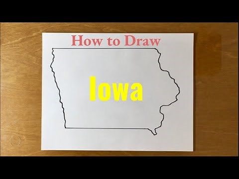 How to Draw Iowa