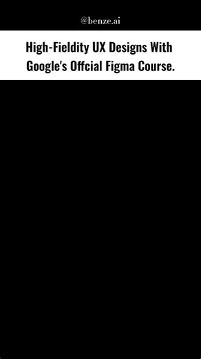 ⌬ AI on Instagram: "Google UX Design Sprint🚀 Learn how to turn rough wireframes into polished, interactive Figma prototypes while applying real visual design principles and preparing projects for your UX portfolio. 👨‍💻🎓 #ai #opensource #figma #google #coding #startup #python #programming #reelsi̇nstagram"