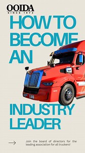 2.6K views · 11 reactions | Ready to help lead the future of this industry? OOIDA is now accepting nominations for our Board of Directors. If you’re passionate about standing up for the rights of professional drivers, consider nominating yourself today. Link in bio!  | Owner-Operator Independent Drivers Association (OOIDA) | Facebook