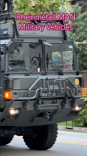 Rheinmetall MAN Military Vehicles (RMMV) HX series truck #militarytruck #ndp2025 #parade #short