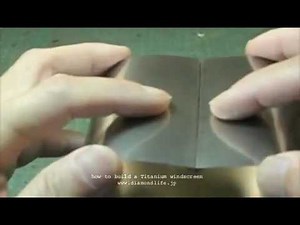 how to make an alcohol stove Ti windscreen