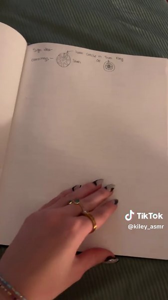 Sketch book flip through ! #asmr #sketchbook | Sketch Books