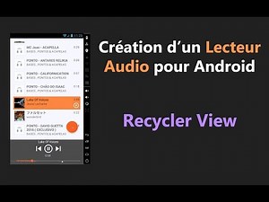 [Android] Tuto Player Audio - Recycler View