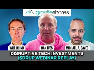 Will Rhind on Disruptive Tech Investments ($DRUP Webinar Replay) With Special Guest Dan Ives