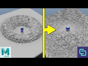 Animate an Anime-style Crater Smash in Autodesk Maya - 3D Animation Tutorial