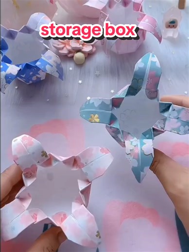 "Easy to fold, instant storage! 🎉 Learn how to make this super practi...