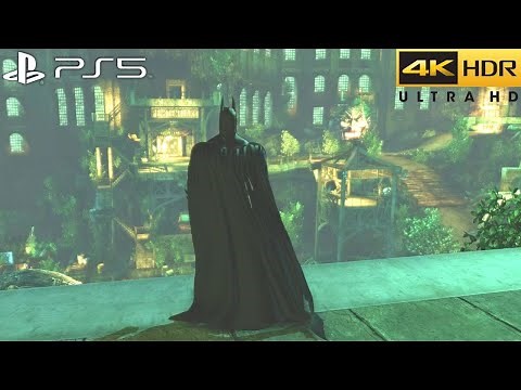 Batman: Arkham Asylum Remastered (PS5) 4K HDR Gameplay - (Full Game)
