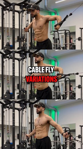 202K views · 1.7K reactions | CABLE FLY VARIATIONS! ⬇️ LIKE & SAVE 4...