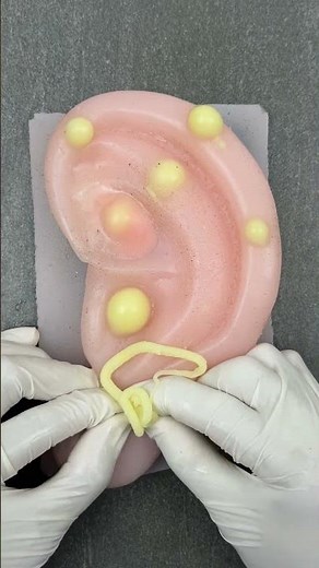 Ear Pimple Popping - Satisfying ASMR - part 2