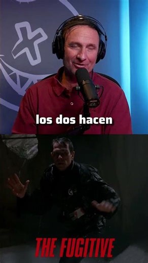 The Harrison Ford vs Tommy Lee Jones duel in The Fugitive