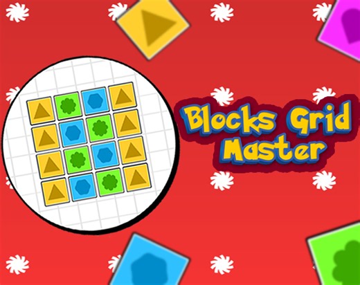 Blocks Grid Master by Gamelauncher.net