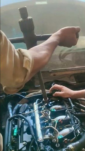 JAGUAR XF Diesel How to Remove Injector! इंजन में फंसे इंजेक्टर को कैसे निकालें
