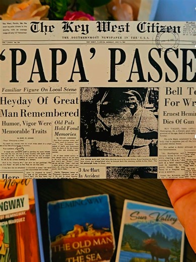 This paranoia, compounded by severe depression, alcoholism, and potential brain injuries, led to hospitalizations with electroshock therapy and contributed heavily to his tragic suісіde. #ErnestHemingway #Idaho #americanwriters #HistoricalVibes #Ketchum