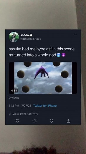 Sasuke Striking Shadow Snake