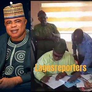 4.5K views · 27 reactions | Breaking News: Lagos Council Chairman Ayoola Approves N13.59bn Budget for 2025 Fiscal Year Lagos State's Ajeromi Ifelodun Local Government Chairman, Fatai Ayoola, has given his seal of approval to the N13.59 billion Appropriation Bill, set to become law for the 2025 fiscal year. | Lagos Reporters | Facebook