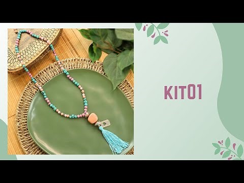 Japamala Making Course (KIT01) Step-by-Step Japamala with Pastel Colors