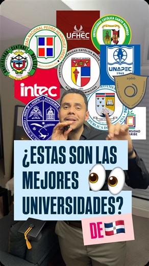 El Pensum | Profesiones, carreras y universidades on Instagram: "¿Cuál sobra y cuál falta? Comentame tú. ¿Estas son LAS MEJORES universidades de República Dominicana 🇩🇴 realmente? Salieron los resultados del QS que evalua miles de universidades del mundo. R.D tiene 12 universidades en la lista de latinoamerican. ¿Cuál es el top local REAL? Aquí te explicamos de donde sale ese estudio😎🎓 Fuente: QS World University Rankings® 2026, based on 6 key ranking indicators."