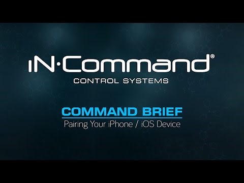 iN•Command | Command Brief - Pairing Your iPhone / iOS Device