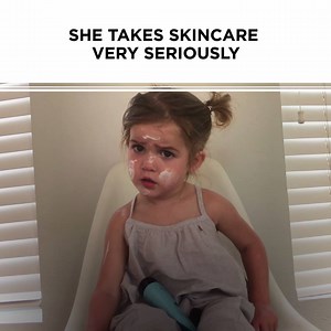 Listen up, ladies. This little girl's beauty message is CRUCIAL. But really, go here if you want good skincare advice: http://ghkp.us/8GXA0Nw | Good Housekeeping