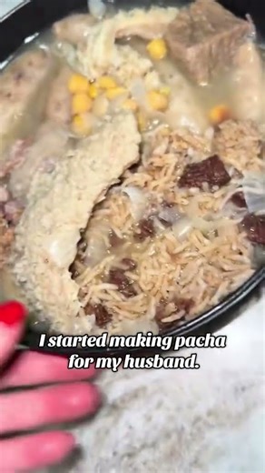 I started making pacha for my husband.Now I teach it to others! #pacha #chaldean #recipe #reels