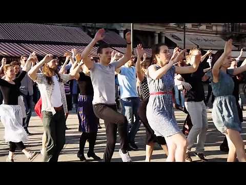 Üdvözlet Budapestről - flashmob