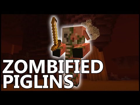 Where To Find ZOMBIFIED PIGLIN In Minecraft 1.16