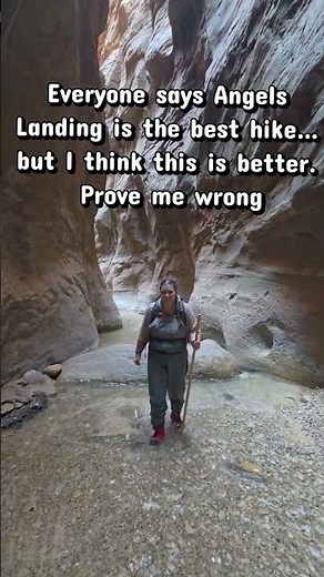 This is by far the best hike at Zions National Park 👌 #nationalpark #utah #zions #provemewrong