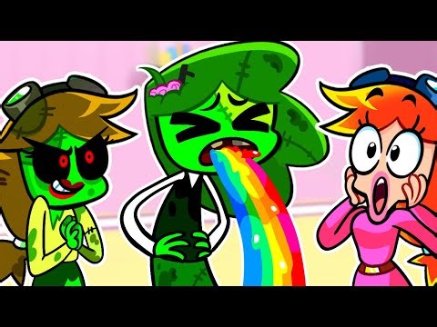 My Normal Family Turns Into Zombie Family 😱🧟‍♀️ What Should I Do With These Monsters?