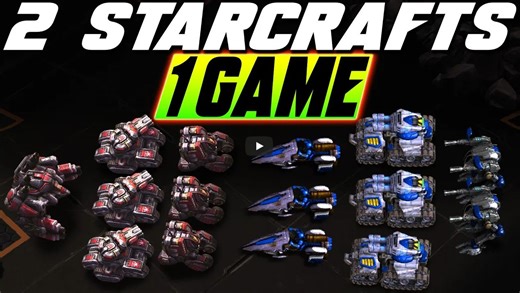 【Grubby第一视角】SC1人族 VS SC2人族_哔哩哔哩bilibili_星际2