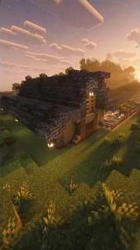 Cosy Stable Build Minecraft #shorts