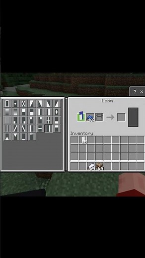 Banner tutorial: Letter A #minecraft#gaming