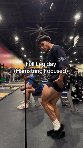Full Hamstring Focused Leg Day Workout