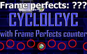 CYCLOLCYC with Frame Perfects counter — Geometry Dash