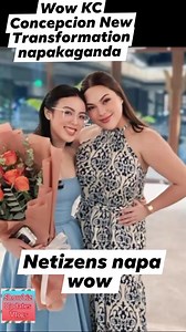 1.5M views · 8.9K reactions | Omg! Kc Concepcion new transformation Pina w0w Ang mga netizens sa latest photos nya .stunning and gorgeous Courtesy #KCConcepcion #GabbyConcepcion #SharonCuneta #celebrity #celebritynews #ShowbizNews #ShowBiz #actress #actor | Showbiz Updates Vlogs | Facebook