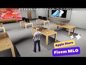 Apple Store Fivem MLO | Interior & map for Roleplay | Tebex mlo