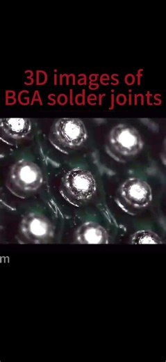 What is Ball Grid Array? 3D Images of BGA Solder Joints, BGA Solder Ball #actspray #manufacturer