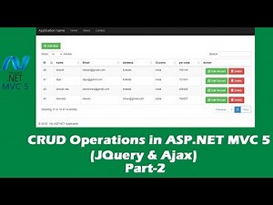 Part 2 | CRUD Operation in MVC 5 (Edit and Update)