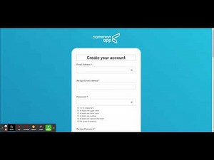 Creating Your Common App Account