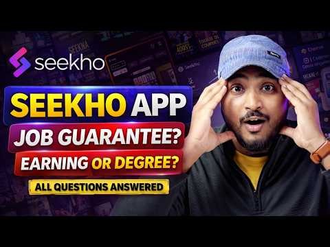 Seekho App Full Truth | Earning, Job, Degree Reality Check?