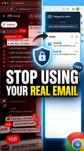 Every internet user needs this free temp mail trick | The easiest way to avoid spam emails forever
